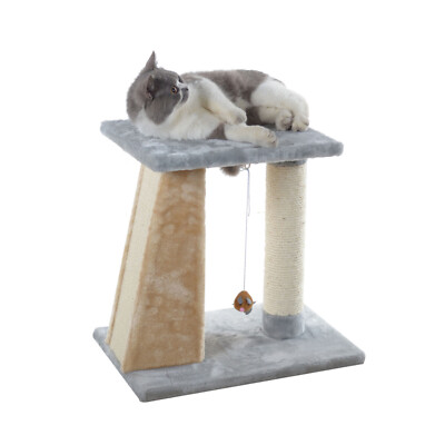 Armarkat Model X2001 Two-Level real wood Platform Scratcher