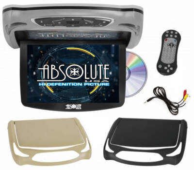 14'' Car Roof Mount Overhead Flip Down TFT LCD Monitor with Built-in DVD Player
