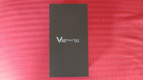 LG V60 Empty Box ONLY - in a GOOD condition