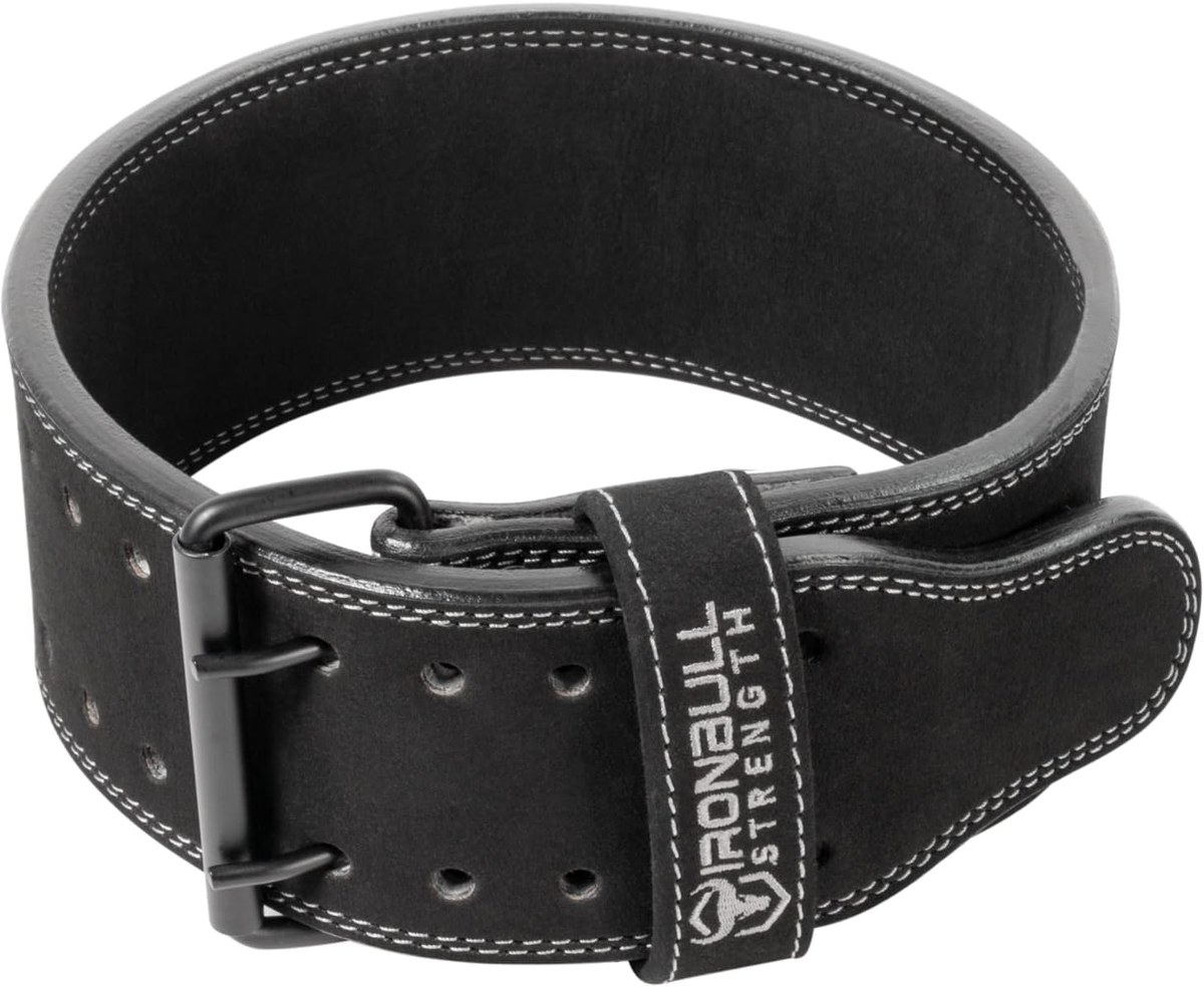 IPF Approved 10mm Powerlifting Belt for Squats, Deadlifts & Bench