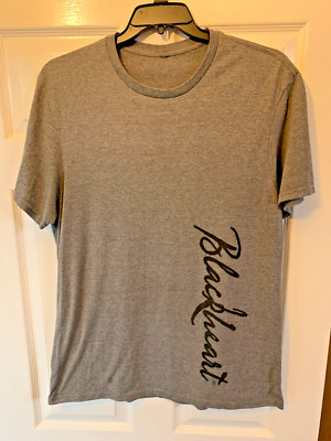 Blackheart Spiced Rum Gray Men's T-Shirt Size XL