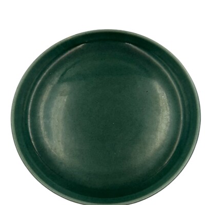 Vintage Russel Wright Handmade Pottery Bread Plate Turquoise Edition