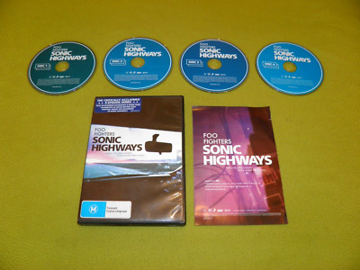 Foo Fighters - Sonic Highways - 4xDVD - All 8 Episodes TV Series / 5.1 Surround