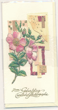 birthday folding card new postcard cdg409