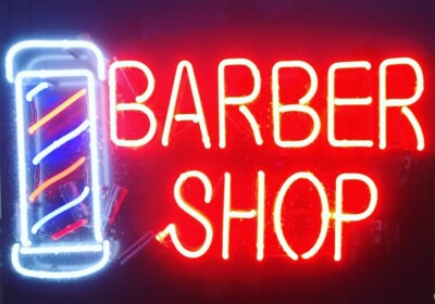 Barber Shop 24''x20'' Neon Sign Lamp Glass Decor Display Haircut Hairdressing Art