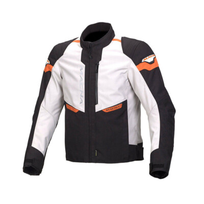 MACNA TRACTION TEXTILE JACKET, IVORY/ BLACK/ ORANGE XL ONLY 64195494