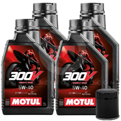 Maintenance Kit 4L Motul 300V 5w40 Ducati Multistrada Touring 1260 2018-2020