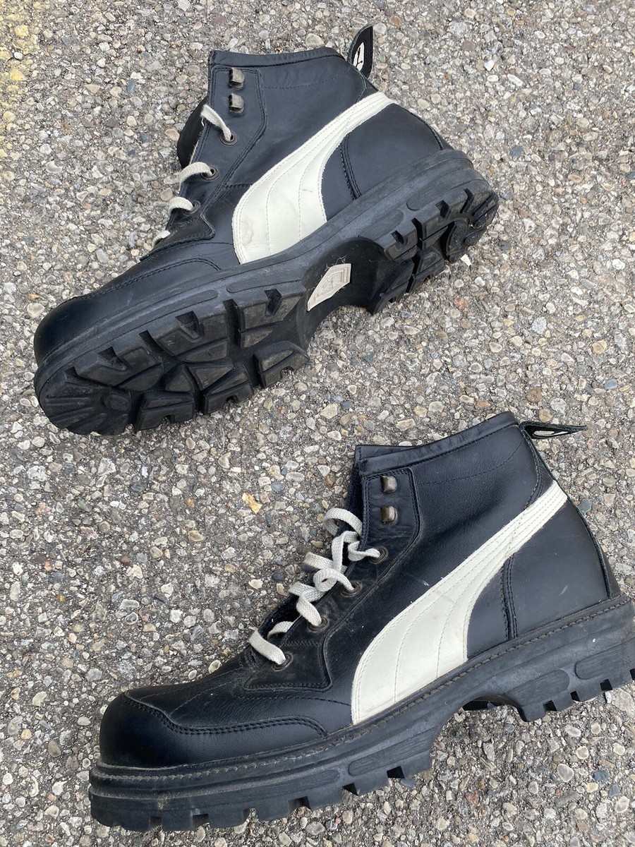 VINTAGE PUMA RUDOLF DASSLER HIGH TOP SOCCER BOOTS MEN'S SIZE US 12