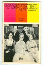 Vintage 1973 IRENE at MINSKOFF Theatre PLAYBILL! Debbie Reynolds! Patsy Kelly!