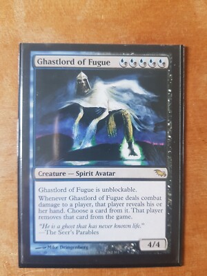 1x MTG Magic The Gathering TCG Ghastlord of Fugue Rare - Shadowmoor