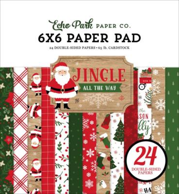 Echo Park ''Jingle All The Way'' 6x6'' Paper Pad