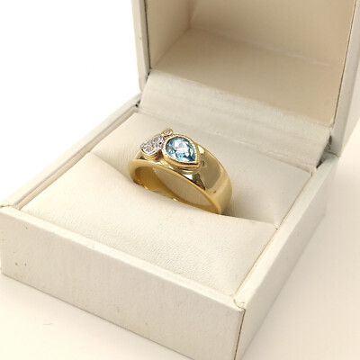   Pierre Lang Ring Fingerring Damenring Dame Stein Zirkonia Perle Gold 51  