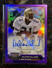 2023 Topps Composite Chrome Dalton Hilliard Purple Auto Refractor /175 SP