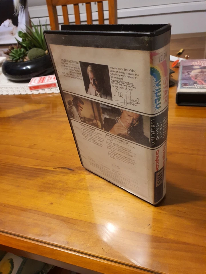 The Night Stalker  The Night Strangler Rare Horror Vhs Kolchak 70's - Image 2 of 4