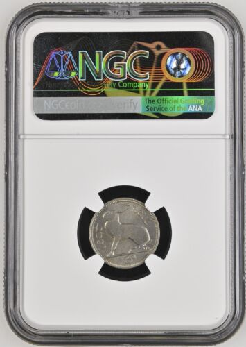 Ireland 1949 3 Pence NGC MS 64 - Picture 2 of 2