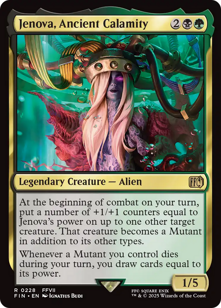 Jenova, Ancient Calamity MTG EDH Custom Commander Deck! Golgari