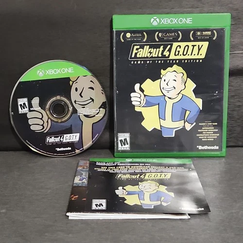 Fallout 4 Game of the Year Edition Xbox One Complete