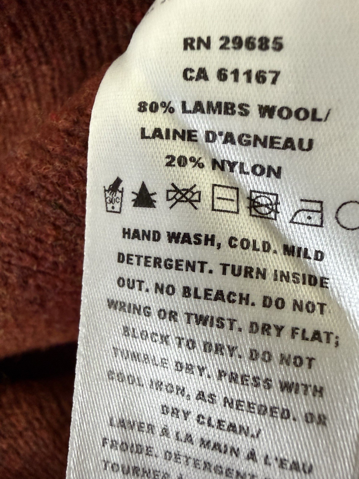 Pendleton Drop Shoulder Lambswool Blend Sweater W… - image 7