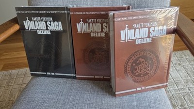 Vinland Saga Deluxe Edition 4-6, Makoto Yukimura, Englisch, Manga, Buch, OVP Neu