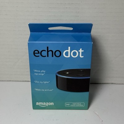 Amazon Echo Dot Black (2nd Gen) Smart Speaker - Sealed