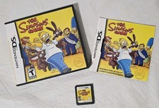 The Simpsons Game (Nintendo DS, 2007) CIB -Tested☑️ Authentic👀 Classic🔥🔥