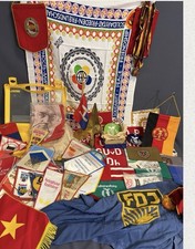 DDR-Erinnerungsstücke & Textilien NVA Grenze Zivilschutz FDJ Etc. W83￼￼￼