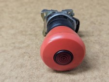 Allen-Bradley 800F-X01L Red Emergency Stop Switch Assembly Ser. A