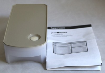 Tupperware Shelf Smart Modular Airtight 2.5 Cup Slim Rectangle #1