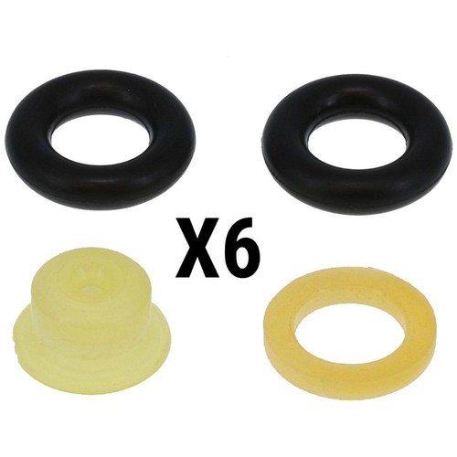 For AUDI Fuel Injector Seal Kit (6 KITS) GB REMAN + 1 YEAR WARRANTY
