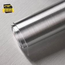 Stainless Steel Contact Paper Peel and Stick Countertop Contact Paper Waterproof