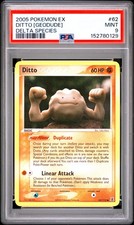 2005 POKEMON EX DELTA SPECIES #62 DITTO [GEODUDE] PSA 9 on eBay