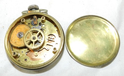 Vintage pocket watch - Unknown maker - parts of the movement are missing - Picture 4 of 4