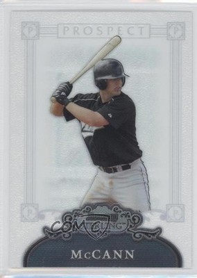 2006 Bowman Sterling Prospects Brad McCann #BSP-BWM 0m8