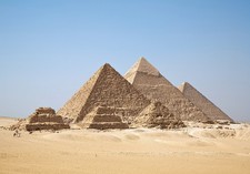 658339 Egyptian Pyramids Wall Art Print Decor Poster