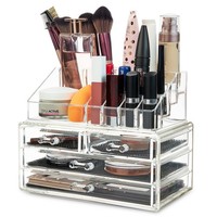 Make Up Organizer, Schminktisch Organizer, Kosmetik Organizer Mit Schubladen ...