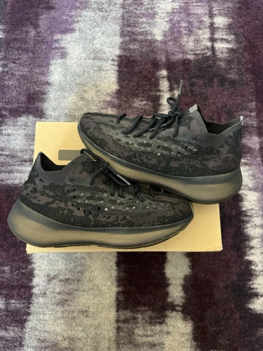 Taglia 10.5 Adidas Yeezy Boost 380 Onice Riflettente SPEDIZIONE LO STESSO GIORNO!