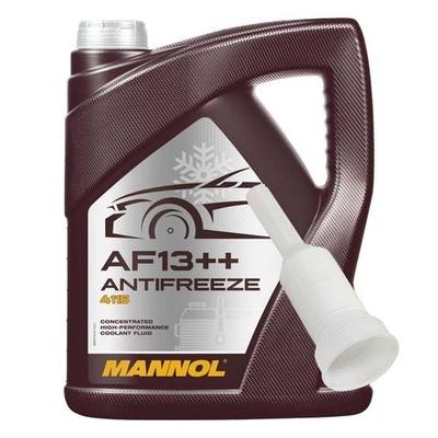 Kühlerfrostschutz Konzentrat MANNOL AF13++ Antifreeze 5 Liter -40°C Ausgießer