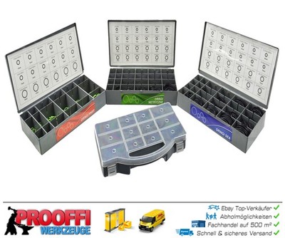 900 tlg Dichtungsring O-Ring Dichtring Sortimentkasten Set NBR HNBR SAE G02801