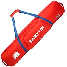 Padded Snowboard Bag- Perfect for Air Plane Travel for Snowboard, 165CM RED