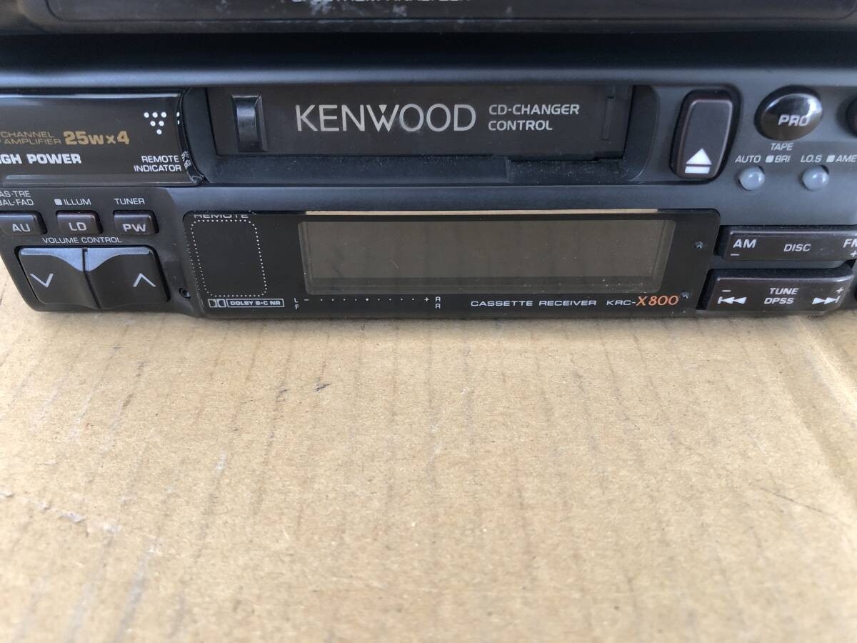 KENWOOD KGC-700 / KRC-X800 Cassette Player Graphic Equalizer Car Audio