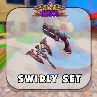 Murder Mystery 2 MM2 Swirly Set Ancient Godly Knifes and Guns