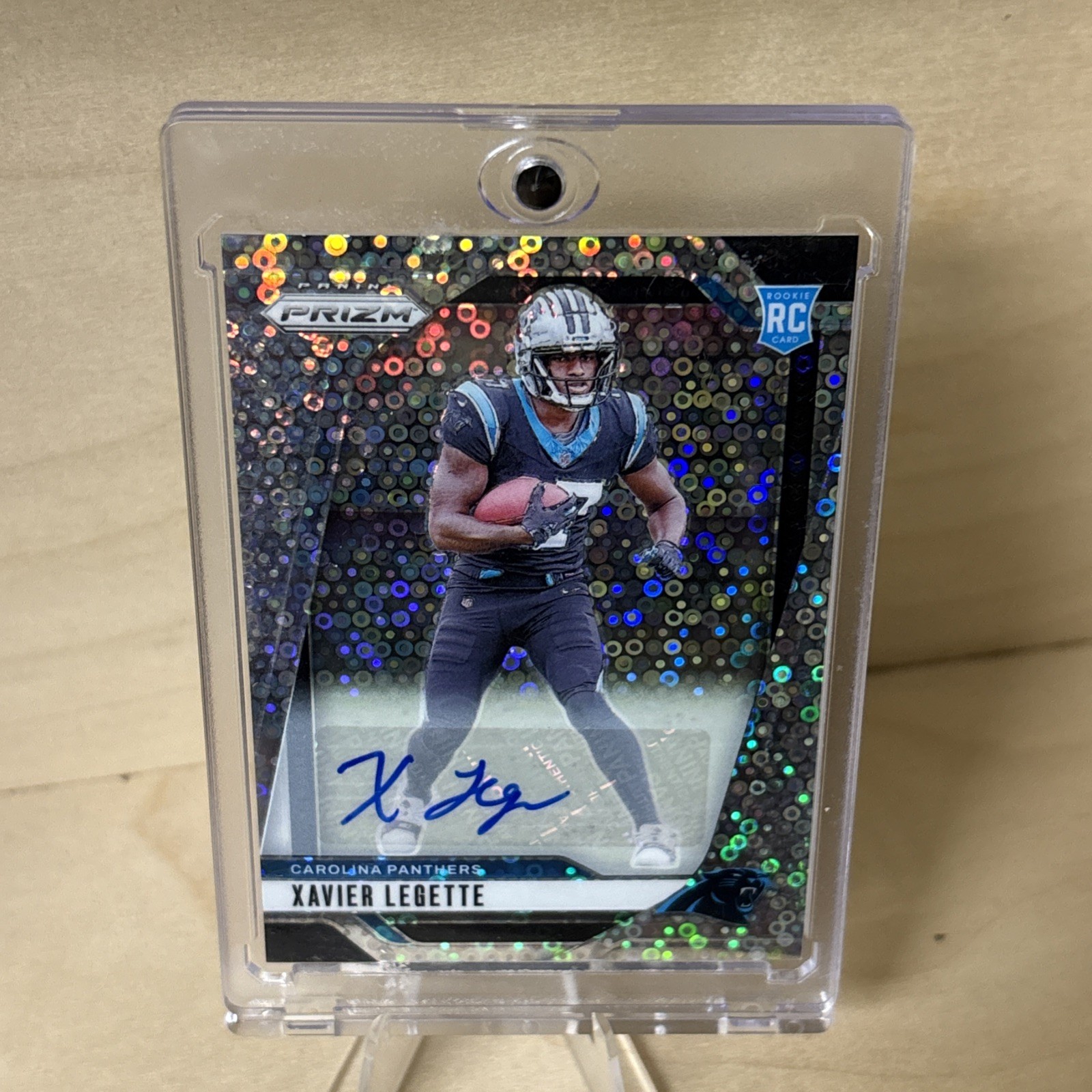 Xavier Legette Auto (RC, AU) - 2024 Panini Prizm Disco No-Huddle Autograph #398