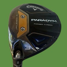 Callaway Paradym 3 Wood 15  LH Aldila Ascent 50 A Flex Graphite w/ HC