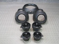 13-15 MINI COOPER S R60 R61 DASH SPEEDO AIR VENT TRIM BEZEL COVER PANEL SET OEM