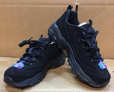 Sketchers DLite Black Shoes Memory foam Air cooled Womens G28