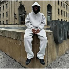 New Men's Hoodie Set 2 PC Sweatshirt Pants Hip Hop Alexander Streetwear