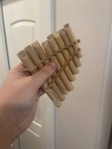 Bamboo Pan Flute 8 Pipe Musical Instrument