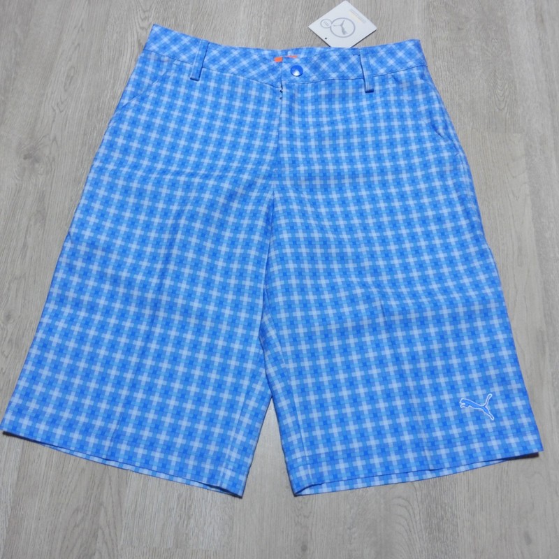 Puma Junior Girl's Medium Regatta Shorts Strong Blue NWT