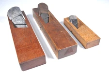 Japanese Kiwa-Kanna Shoulder Planes Set of 3 30mm-46mm TADAO 忠生 etc Japan T