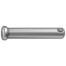 Clevis Pin, Steel, 1-1/4 In. Dia.,  U39797.125.0400